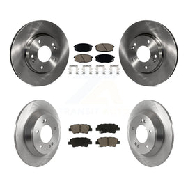 Front Rear Disc Brake Rotors Ceramic Pad Kit For 2022 Hyundai Kona FWD with 1.6L