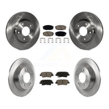 Front Rear Disc Brake Rotors Ceramic Pad Kit For 2022 Hyundai Kona FWD with 1.6L