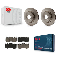 Charger l'image dans la galerie, Front Disc Brake Rotors And Ceramic Pads Kit For 2016 Land Rover Range 3.0L