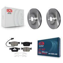 Load image into Gallery viewer, Front Disc Brake Rotors And Ceramic Pads Kit For Audi A4 Quattro K8C-103376