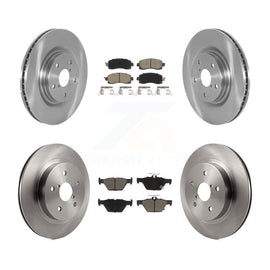 Front Rear Disc Brake Rotors And Ceramic Pads Kit For 2020-2022 Subaru Outback