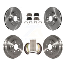 Load image into Gallery viewer, Front Rear Brake Rotor Ceramic Pad Drum Kit For 2009 Chevrolet HHR With 13-H7324