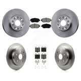 Front Rear Brake Rotor & Ceramic Pad Kit For Lexus SC430 IS300 GS300 GS400 GS430