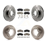 Front Rear Brake Rotor And Ceramic Pad Kit For Sprinter 3500 Mercedes-Benz Dodge