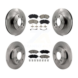 Front Rear Disc Brake Rotor Ceramic Pad Kit For Mercedes-Benz Sprinter 2500 1500