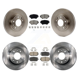 Front Rear Disc Brake Rotors And Ceramic Pads Kit For 2006-2015 Mazda MX-5 Miata