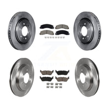 Charger l'image dans la galerie, Front Rear Disc Brake Rotors &amp; Ceramic Pad Kit For Ford F-150 Expedition Lincoln