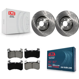 Front Brake Rotor And Ceramic Pad Kit For Land Rover Range Sport Defender 110 90