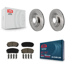 Load image into Gallery viewer, Front Disc Brake Rotors And Ceramic Pads Kit For Hyundai Sonata Kia K5