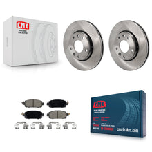 Load image into Gallery viewer, Front Disc Brake Rotors And Ceramic Pads Kit For Nissan Kicks Sentra K8C-103492
