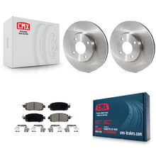 Load image into Gallery viewer, Front Disc Brake Rotors And Ceramic Pads Kit For 2023 Nissan Kicks S K8C-103493