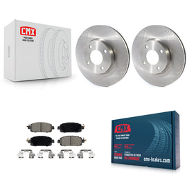 Front Disc Brake Rotors And Ceramic Pads Kit For 2023 Nissan Kicks S K8C-103493