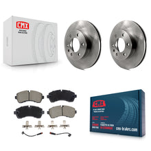 Charger l'image dans la galerie, Front Brake Rotor And Ceramic Pad Kit For Mercedes-Benz Sprinter 3500 2500 Dodge