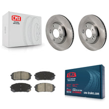 Load image into Gallery viewer, Front Disc Brake Rotors And Ceramic Pads Kit For Hyundai Elantra K8C-103507