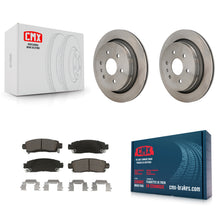 Load image into Gallery viewer, Rear Disc Brake Rotors And Ceramic Pads Kit For Cadillac XTS K8C-103523