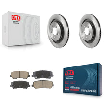 Load image into Gallery viewer, Rear Disc Brake Rotors And Ceramic Pads Kit For Ford Mustang K8C-103530