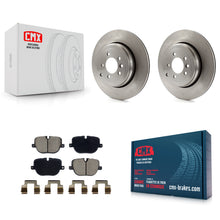 Load image into Gallery viewer, Rear Brake Rotor &amp; Ceramic Pad Kit For 10-13 Land Rover Range Sport Supercharged