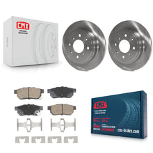 Load image into Gallery viewer, Rear Brake Rotor &amp; Ceramic Pad Kit For Honda Civic Acura Integra del Sol Prelude