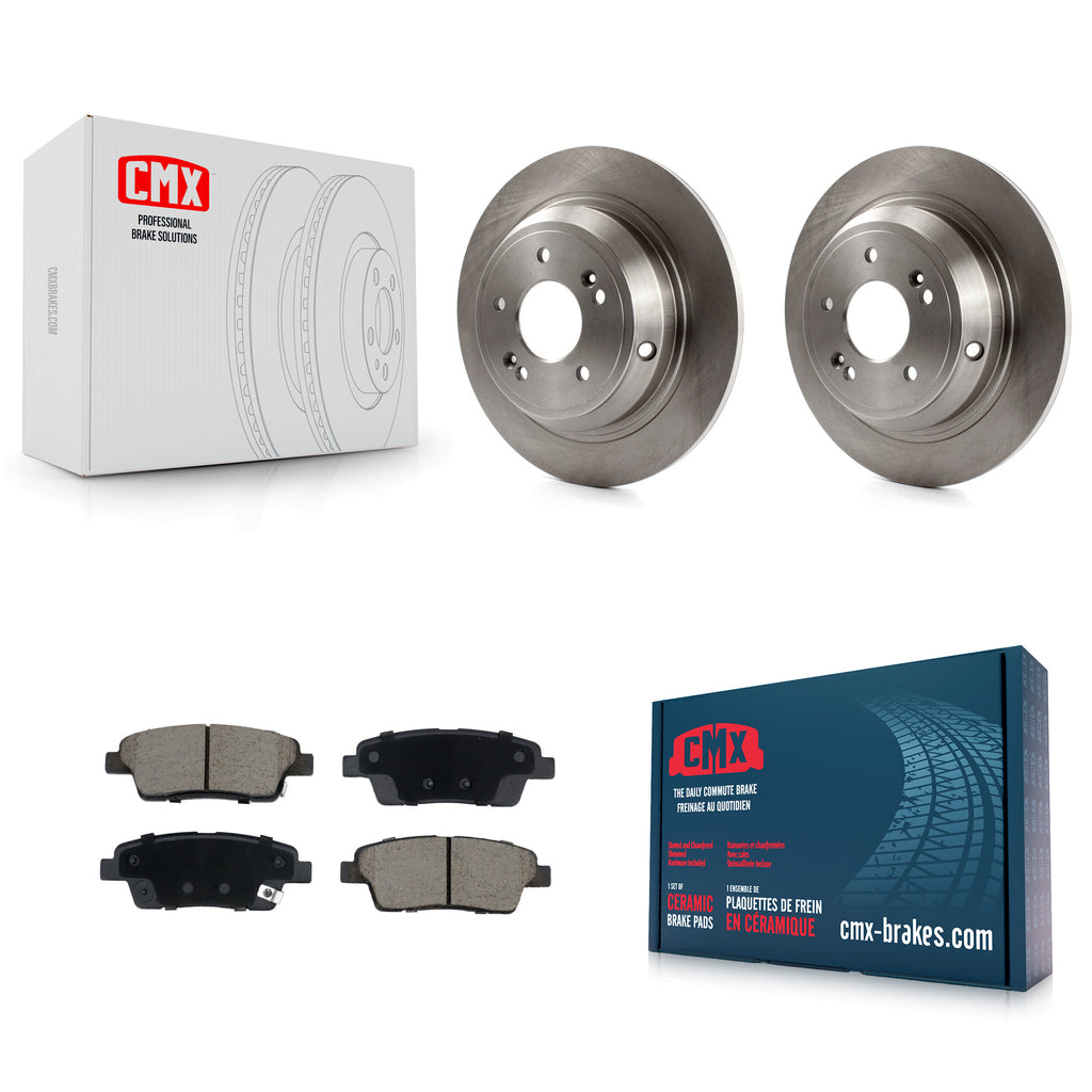 Rear Disc Brake Rotors And Ceramic Pads Kit For Genesis G80 K8C-103540