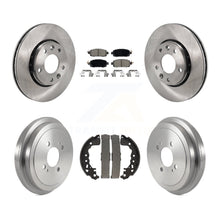 Load image into Gallery viewer, Front Rear Disc Brake Rotors Ceramic Pads And Drum Kit For Nissan Kicks