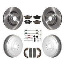Load image into Gallery viewer, Front Rear Brake Rotor Ceramic Pad &amp; Drum Kit (7Pc) For 15-21 Ram ProMaster City