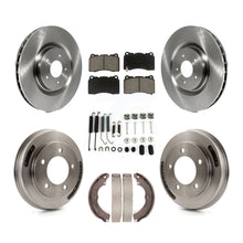 Charger l'image dans la galerie, Front Rear Disc Brake Rotor Ceramic Pad And Drum Kit (7Pc) For Mitsubishi Lancer