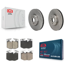 Load image into Gallery viewer, Front Brake Rotor &amp; Ceramic Pad Kit For BMW 330i xDrive 530i 330e 430i Toyota GR