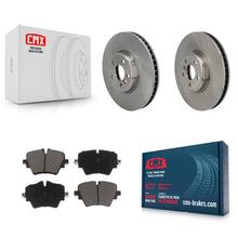 Load image into Gallery viewer, Front Brake Rotor Ceramic Pad Kit For Toyota GR Supra 2.0L With 4 Piston Caliper