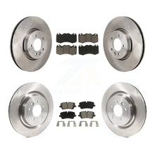 Charger l'image dans la galerie, Front Rear Disc Brake Rotors And Ceramic Pads Kit For Land Rover Range Sport