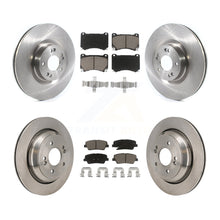 Charger l'image dans la galerie, Front Rear Disc Brake Rotors And Ceramic Pads Kit For 2011 Hyundai Equus