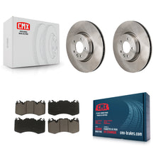 Load image into Gallery viewer, Front Disc Brake Rotors And Ceramic Pads Kit For Land Rover Range Sport