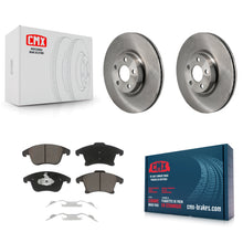 Load image into Gallery viewer, Front Disc Brake Rotors And Ceramic Pads Kit For 2017-2020 Lincoln MKZ 2.0L