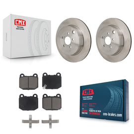 Rear Brake Rotor And Ceramic Pad Kit For Subaru BRZ Toyota 86 With Brembo Brakes