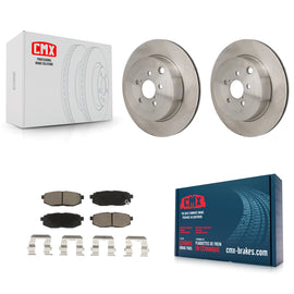 Rear Brake Rotor And Ceramic Pad Kit For Subaru BRZ Toyota 86 With Brembo Brakes