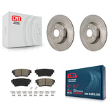 Rear Brake Rotor Ceramic Pad Kit For Mitsubishi Outlander Nissan Pathfinder QX60