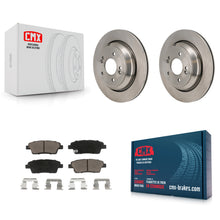 Charger l'image dans la galerie, Rear Disc Brake Rotors And Ceramic Pads Kit For 2015 Kia K900 3.8L K8C-103759