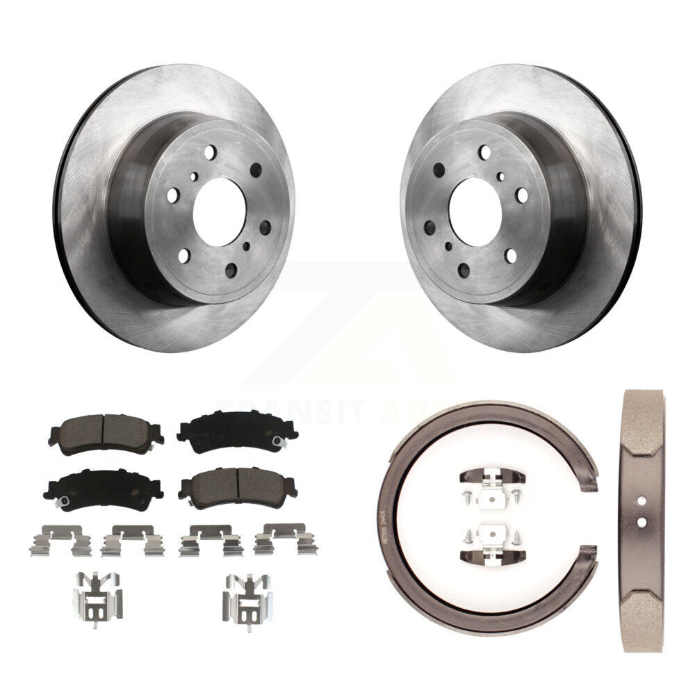 2007 GMC GM General Motors Sierra 1500 Classic Denali Disc rear brakes