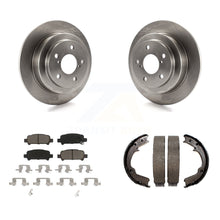 Load image into Gallery viewer, Rear Disc Rotors Ceramic Pads And Parking Shoes Kit For Subaru Forester Impreza