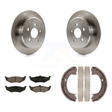Load image into Gallery viewer, Rear Disc Rotors Ceramic Pads Parking Shoes Kit For Chrysler PT Cruiser Sebring