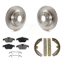 Load image into Gallery viewer, Rear Disc Rotors Ceramic Pads Parking Shoes Kit For Mercedes-Benz GLK350 GLK250