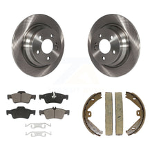 Load image into Gallery viewer, Rear Disc Rotors Ceramic Pads Parking Shoes Kit For 2014-2016 Mercedes-Benz E250