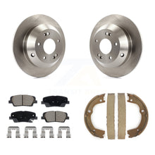 Load image into Gallery viewer, Rear Disc Rotors Ceramic Pads Parking Shoes Kit For Hyundai Santa Fe Kia Sorento
