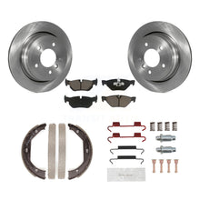 Load image into Gallery viewer, Rear Disc Rotors Ceramic Pads Parking Shoes And Hardware Kit For BMW 328i xDrive