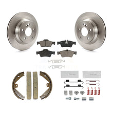 Load image into Gallery viewer, Rear Disc Rotors Ceramic Pads Parking Shoes Hardware Kit For Mercedes-Benz E350