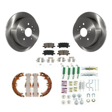 Load image into Gallery viewer, Rear Disc Rotors Ceramic Pads Parking Shoes Hardware Kit For Lexus RX350 Toyota