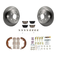 Load image into Gallery viewer, Rear Disc Rotors Ceramic Pads Parking Shoes Hardware Kit For Toyota Camry Lexus