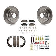 Load image into Gallery viewer, Rear Disc Rotors Ceramic Pads Parking Shoes And Hardware Kit For Subaru Forester