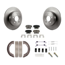 Load image into Gallery viewer, Rear Disc Rotors Ceramic Pads Parking Shoes Hardware Kit For Dodge Chrysler 300