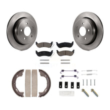 Load image into Gallery viewer, Rear Disc Rotors Ceramic Pads Parking Shoes Hardware Kit For Mercury Grand Ford