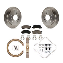 Load image into Gallery viewer, Rear Disc Rotors Ceramic Pads Parking Shoes Hardware Kit For Chevrolet Impala Am